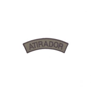 Emblema Bordado "Meia Lua - Atirador"