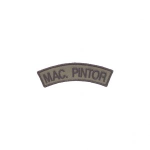 Emblema Bordado "Meia Lua - Mac. Pintor"