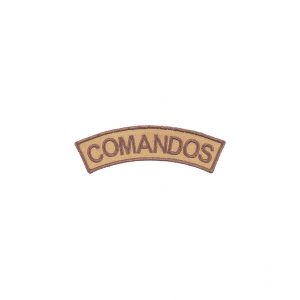 Emblema Bordado "Meia Lua - Comandos"