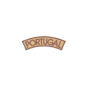 Emblema Bordado "Meia Lua - Portugal"