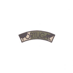 Emblema Bordado "Meia Lua - Portugal"