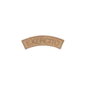 Emblema Bordado "Meia Lua - Exercito"