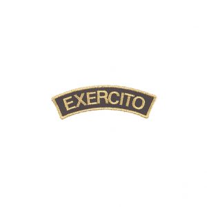 Emblema Bordado "Meia Lua - Exercito"