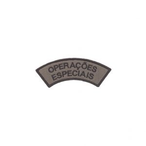 Emblema Bordado "Meia Lua - Operações Especiais"