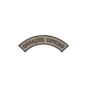 Emblema Bordado "Meia Lua - Operações Especiais"