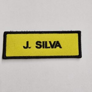 Placa Nome Bordada Sapadores florestais, 85*30 mm